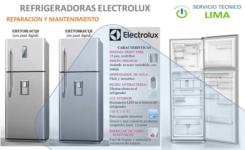 Reparación de Refrigeradoras Electrolux en Lima